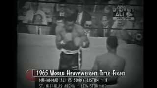 Muhammad Ali vs Sonny Liston II 1965 FULL FIGHT [upl. by Kcirtap488]