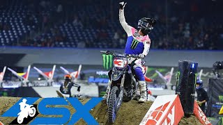 450SX Main Event Highlights  Detroit 2022 [upl. by Hselin]