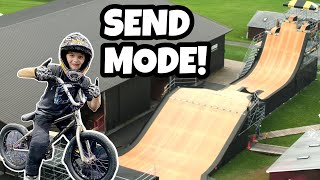 New BMX Tricks In USA FREESTYLE BMX Competition SEND MODE ON [upl. by Asit]