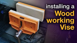 Installing a Woodworking Vise [upl. by Antone]