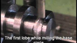 Milling a camshaft with EMC2 [upl. by Wauters249]