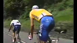 Tour de Francia 1995 15ª Etapa Cauterets [upl. by Drye]