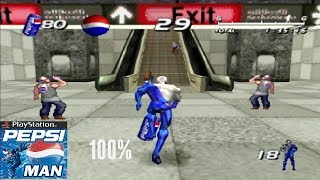 Pepsiman PS1 Speedrun in 4704 Seconds by Hck No World Record [upl. by Llednek]