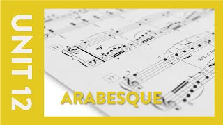 quotArabesquequot  Piano Lesson [upl. by Mike]