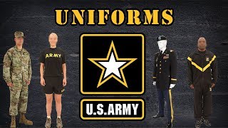 Uniforms in the US Army [upl. by Gurtner]