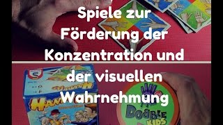 Spiele zur Förderung der Konzentration und visuellen Wahrnehmung Ergotherapie Pädiatrie [upl. by Attenohs]