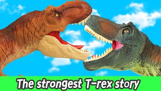 The strongest TRex story dinosaurs catoons for kids dinosaurs nameㅣCoCosToy [upl. by Aubrette]