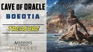 Cave of the Oracle Boeotia  Loot Treasure Location  ASSASSINS CREED ODYSSEY [upl. by Cheadle]