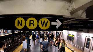 ⁴ᴷ The Busiest NYC Subway Station Times Square–42nd StreetPort Authority Bus Terminal [upl. by Mensch]