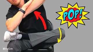 How to SELF POP Your Hips for Instant Pain Relief [upl. by Akeemahs]