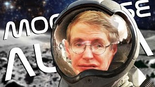 STEPHEN HAWKING SPACE SIMULATOR  Moonbase Alpha [upl. by Aynotel864]