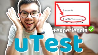 Curso de uTest ► Cómo GANAR EXPERIENCIA y DINERO ✅ como Tester FREELANCE [upl. by Adnohryt273]