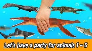 FULL Let’s have a party for animals 15 animals names for children happy 26minㅣCoCosToy [upl. by Gnus692]