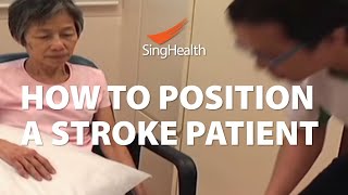 How To Position A Stroke Patient [upl. by Kai]