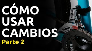 Cómo usar los cambios de una bicicleta Parte 2 [upl. by Dnomsed]