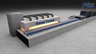 Hot Rolled Strip Steel AIST Steel Manufacturing Process [upl. by Nisa]