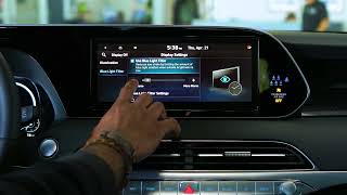 2022 Hyundai Palisade  Display Settings [upl. by Anaeda]
