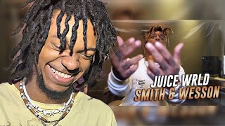 Juice WRLD  Smith amp Wesson Reaction [upl. by Euqinor]