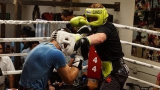 Saul Canelo Alvarez Sparring  Complete amp Unedited [upl. by Ahsetra]