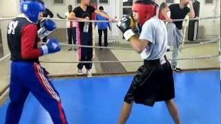 Amateur boxing sparring [upl. by Silvan]