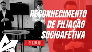 DIREITO DE FAMÍLIA Reconhecimento de filiação socioafetiva [upl. by Pantia]