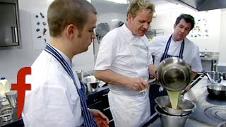 Gordon Ramsay Shows How To Make A Simple Chocolate Mousse  The F Word [upl. by Marnia]