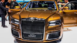 2020 AURUS Senat S600 and L700 Limousine  Executive Russian Сar [upl. by Susi]