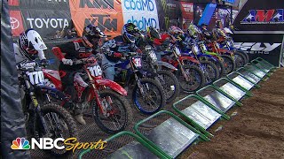 Supercross Round 4 in Glendale  250SX EXTENDED HIGHLIGHTS  Motorsports on NBC [upl. by Fiorenze9]