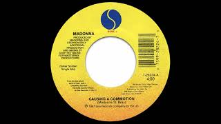 Madonna  Causing A Commotion Silver Screen Single Mix [upl. by Haynes]