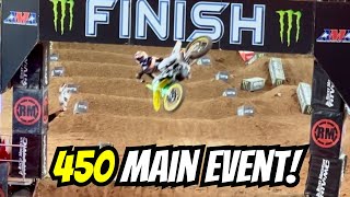 Glendale Supercross Highlights  Roczen DOMINATES 450 Main Event [upl. by Pallua]