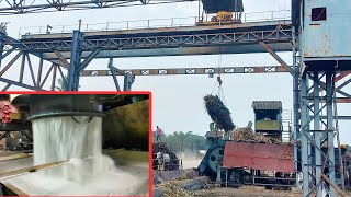 How To Manufacturing Sugar From Sugarcane In Sugar Mill With All Process 2021 [upl. by Alverta]