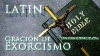 Exorcismo Contra Satanás LATÍN para purificar casa y cuerpo Escrita por Papa Leon XIII [upl. by Ahsenit]