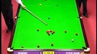 2004 World Snooker Championship SF Ronnie OSullivan vs Stephen Hendry Session 2 BBC [upl. by Onaled]