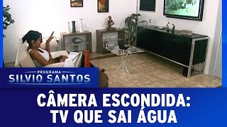 Câmera Escondida 140816  TV que sai água [upl. by Ayeka847]