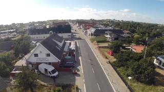 Henne von oben Ein Nordseestrand wie aus dem Bilderbuch Dänemark [upl. by Anyg]