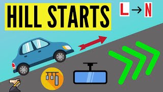 How To Do A Hill Start In A Manual car  Lets Learn Easy Two Tricks [upl. by Nalyd]