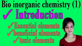 Bio inorganic chemistry bsc 3rd year inorganic chemistry knowledge adda bsc 3rd year essential e [upl. by Ameline]