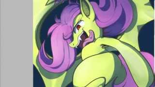 Flutterbat  Pony speedpaint [upl. by Heilner828]