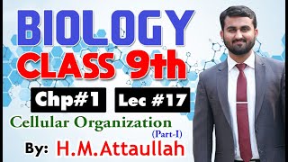 Cellular Organization PartI  Chapter  1  Biology Class 9th  Lec17 [upl. by Alidus]