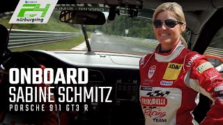 Sabine Schmitz  Onboard  Porsche 911 GT3 R  Frikadelli Racing Team  VLN 2014 [upl. by Audri545]