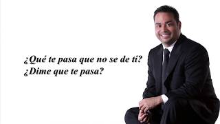 QUE PASA CONTIGO  GILBERTO SANTA ROSA  Video lyrics [upl. by Mayhs714]