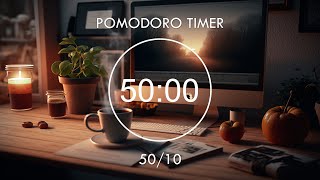 4Hour Study With Me • 5010 Pomodoro Timer  Lofi Mix • Effectively Study Night • Focus Station [upl. by Velleman]