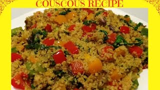 How to Cook the Perfect Couscous  Healthy Couscous Recipe [upl. by Enomaj]