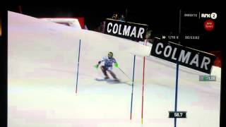 Drone Crash Slalom Marcel Hirscher [upl. by Adnol]