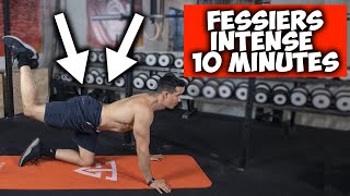 LES 5 MEILLEURS EXERCICES FESSIERS  10min intensif [upl. by Auoy]