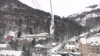 Cauterets la station de ski la plus enneigée du monde  0802 [upl. by Wilder290]