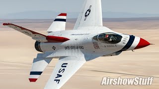 From the Tower USAF Thunderbirds at Edwards AFB [upl. by Hplar151]